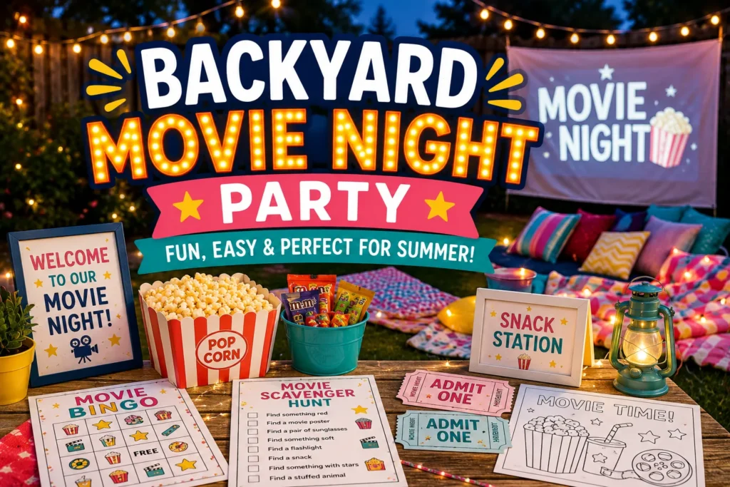 The Backyard Movie Night That Feels Like Summer