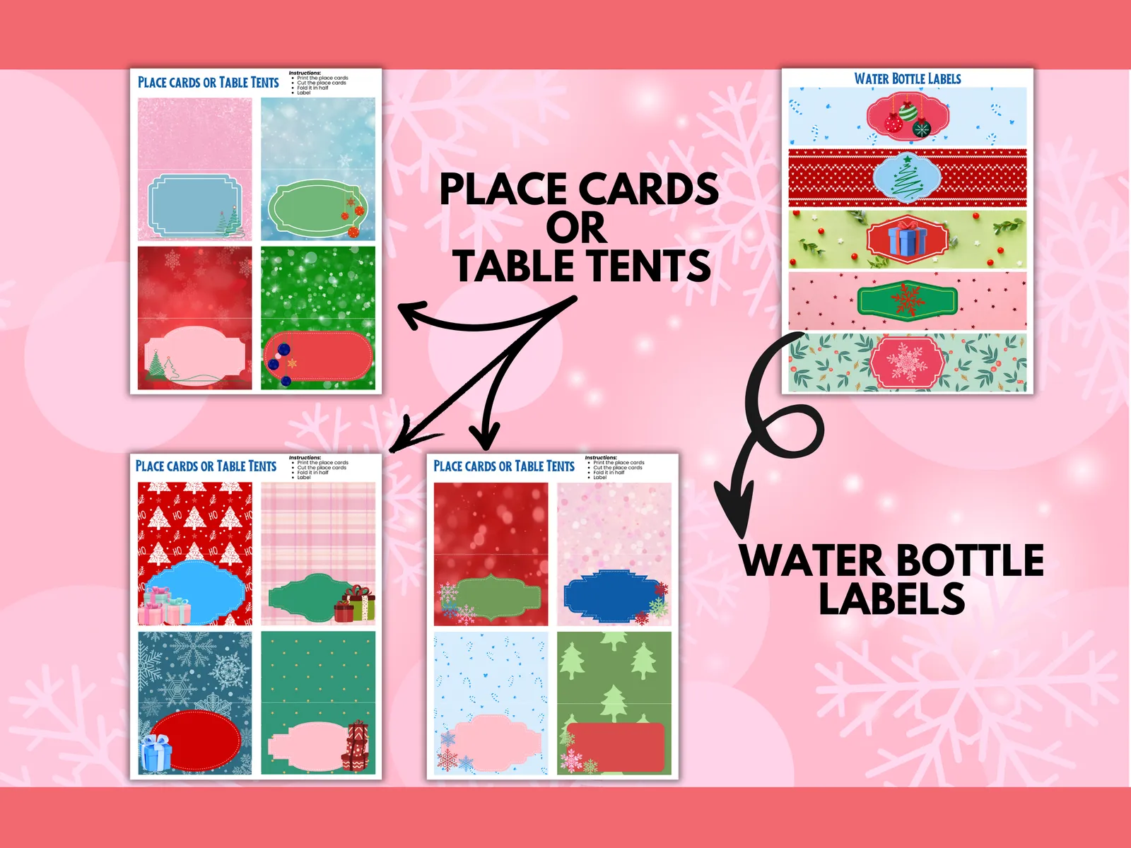 ๐ Christmas Party Printables โ 12-Page Instant Download Set - Image 3