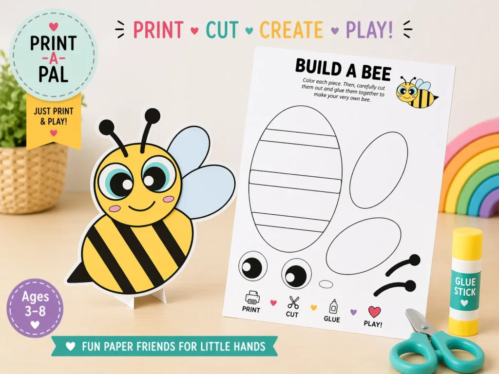 🐝 PRINT A PAL: Build a Bee