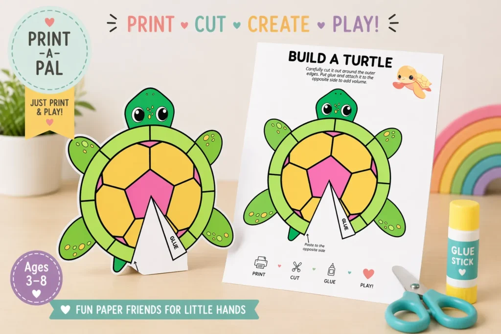 🐢 PRINT A PAL: Build a Turtle
