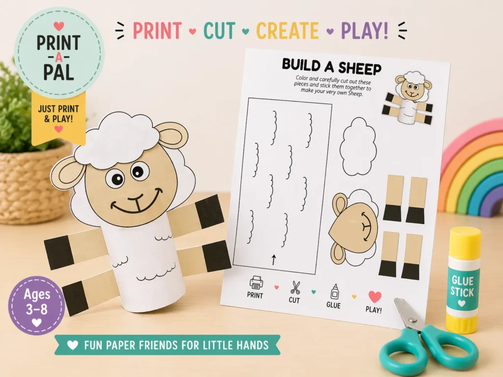 Print-A-Pal: Build a Sheep