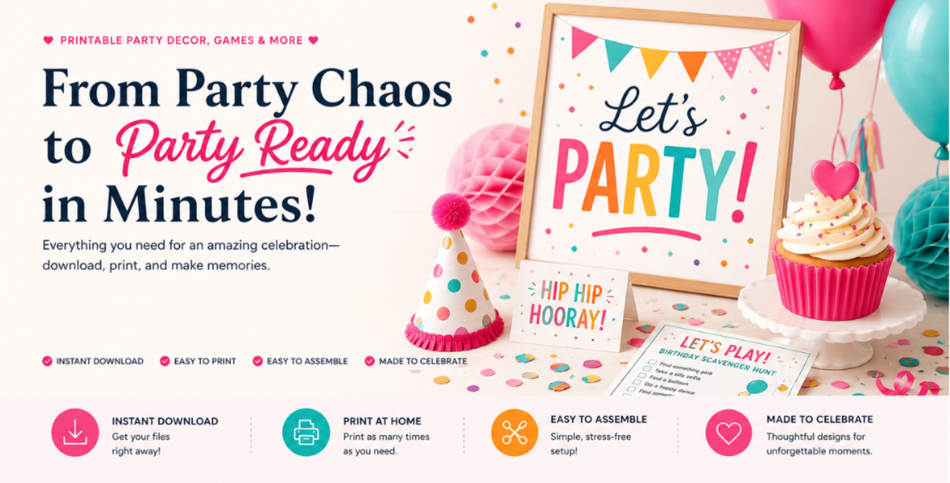 From Party Chaos to Party Ready in Minutes